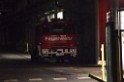 Brand Buerocontainer KHD Gelaende Koeln Deutz Deutz Muelheimerstr P26